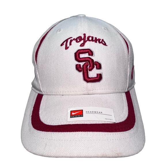 NWT Nike University Of Southern California Trojans USC ADJUSTABLE Ball Cap Hat - Picture 1 of 2